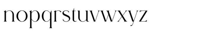 Rowan Regular 3 Font LOWERCASE