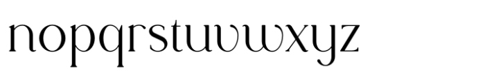Rowan Regular 4 Styled Font LOWERCASE