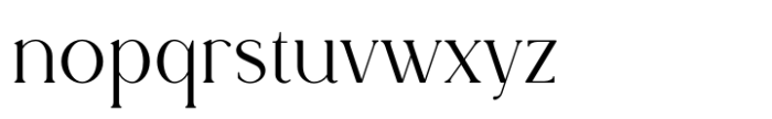 Rowan Regular 4 Font LOWERCASE