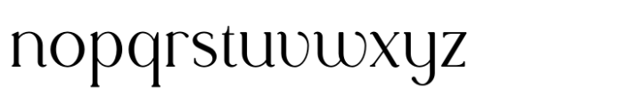 Rowan Regular 5 Styled Font LOWERCASE