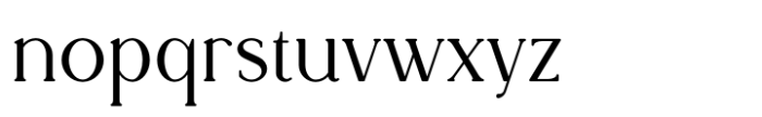 Rowan Regular 6 Font LOWERCASE