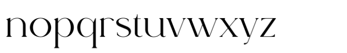 Rowan Wide 3 Font LOWERCASE