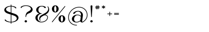 Rowan Wide 6 Font OTHER CHARS