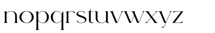 Rowan Wider 3 Font LOWERCASE