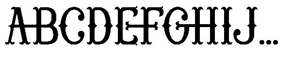 Rowina Regular Font UPPERCASE