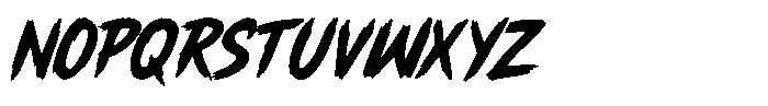 Rowler Wild Font UPPERCASE