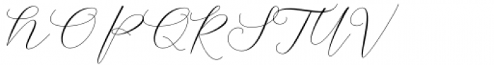 Rowley Script Regular Font UPPERCASE