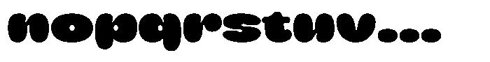 Rownet Font LOWERCASE
