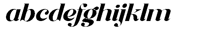Roxaine Serif Italic FONT