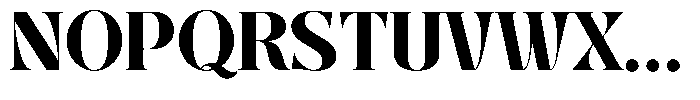 Roxaine Serif Regular Font UPPERCASE