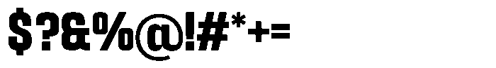 Roxan Font OTHER CHARS