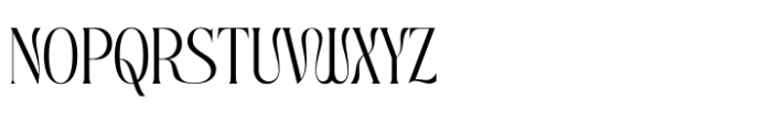 Roxbury Egoism Regular Font LOWERCASE