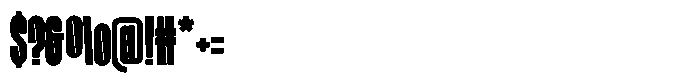 Roxhead Font OTHER CHARS