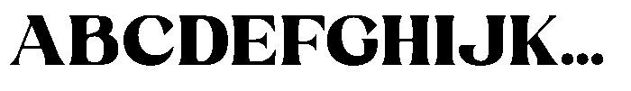 Roxite Black Font UPPERCASE