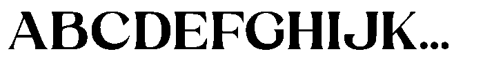 Roxite Bold Font UPPERCASE