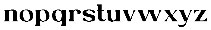 Roxite Bold Font LOWERCASE