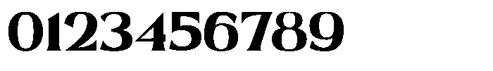 Roxite Extra Bold Font OTHER CHARS