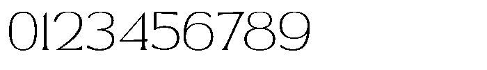 Roxite Extra Light Font OTHER CHARS