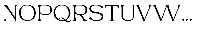 Roxite Light Font UPPERCASE