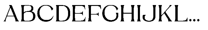 Roxite Regular Font UPPERCASE