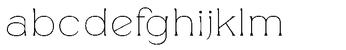 Roxite Thin FONT