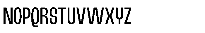 Roxter Display Roxter Regular Font UPPERCASE
