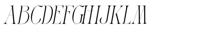 Roxton Italic Font LOWERCASE