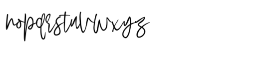 Roy Smith Font LOWERCASE