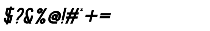 Royagna Italic Font OTHER CHARS
