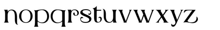 Royal Crest Font LOWERCASE