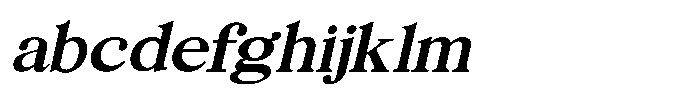 Royal Ericson Bold Obelique FONT
