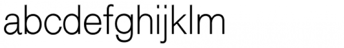 Royal Sans XLight Font LOWERCASE