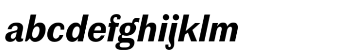 Royal Theater Sans Std Bold Italic Font LOWERCASE
