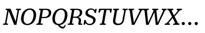 Royal Theater Serif Std Italic Font UPPERCASE