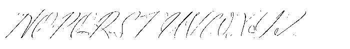Royal Time Italic Font UPPERCASE