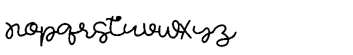 Royal Valentine Script Font LOWERCASE