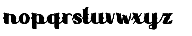 Royal Victor Regular Font LOWERCASE