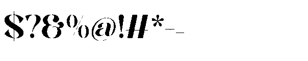 Royale Archive Regular Font OTHER CHARS