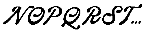 Royale Essential Script Font UPPERCASE