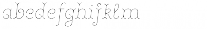 Royale Italic 10 Font LOWERCASE