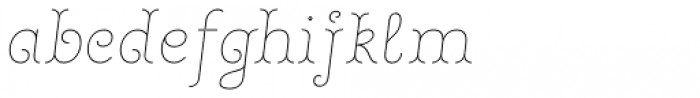 Royale Italic 15 Font LOWERCASE