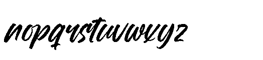Royalett Santhun  Regular Font LOWERCASE