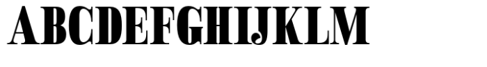 Royalis Black Condensed Font UPPERCASE