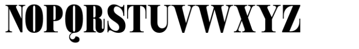 Royalis Black Condensed Font UPPERCASE