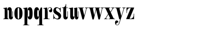 Royalis Bold Condensed Font LOWERCASE