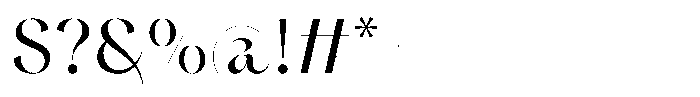 Royalist Font OTHER CHARS