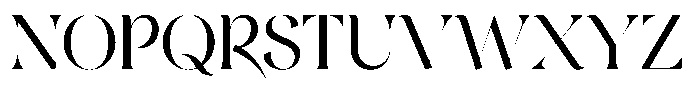 Royalist Font UPPERCASE