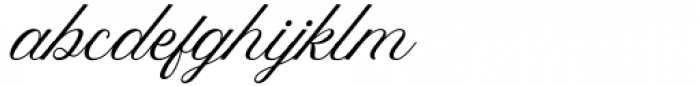 Royalite Italic Font LOWERCASE