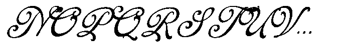 Roycella Font UPPERCASE