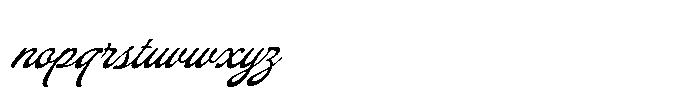 Roycella Font LOWERCASE
